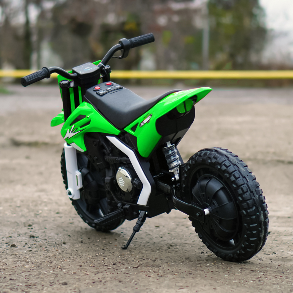 Motocicleta electrica pentru copii, Kinderauto BalanceBike 350W 24V, culoare verde [5]