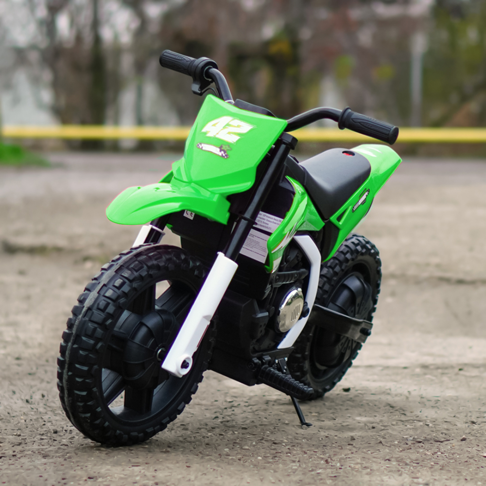 Motocicleta electrica pentru copii, Kinderauto BalanceBike 350W 24V, culoare verde [8]