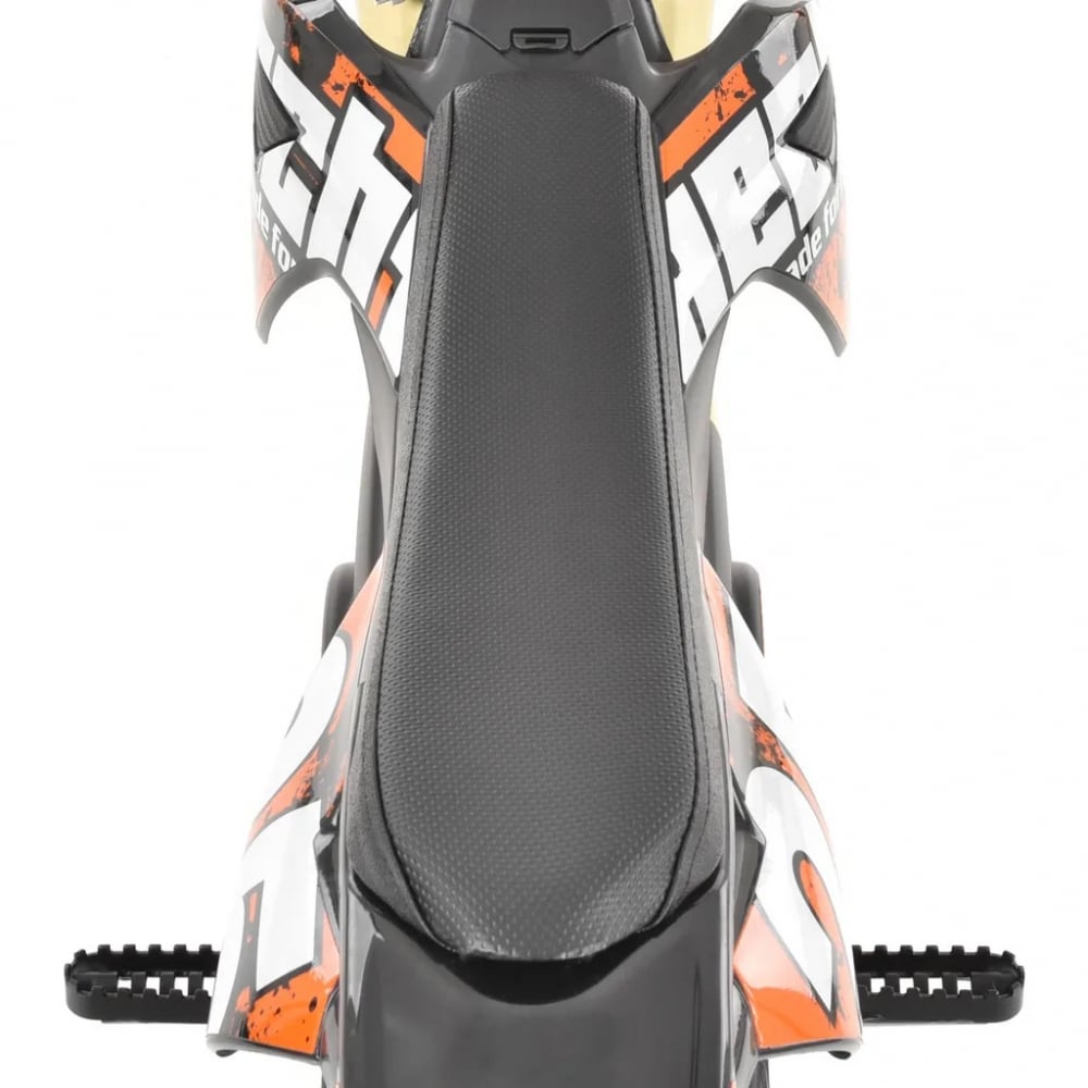 Motocicleta electrica pentru copii Kinderauto MotoBike 25 1000W 36V, roti 12/10 culoare portocalie [4]