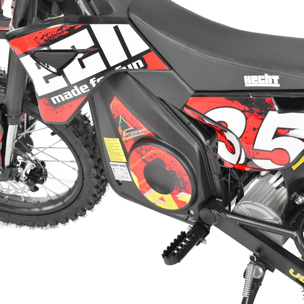 Motocicleta electrica pentru copii Kinderauto Motobike 35 1500W 48V roti 14/12, culoare rosie [24]