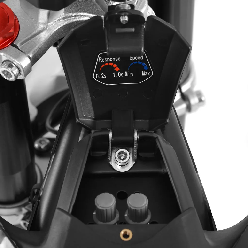 Motocicleta electrica pentru copii Kinderauto Motobike 35 1500W 48V roti 14/12, culoare rosie [17]