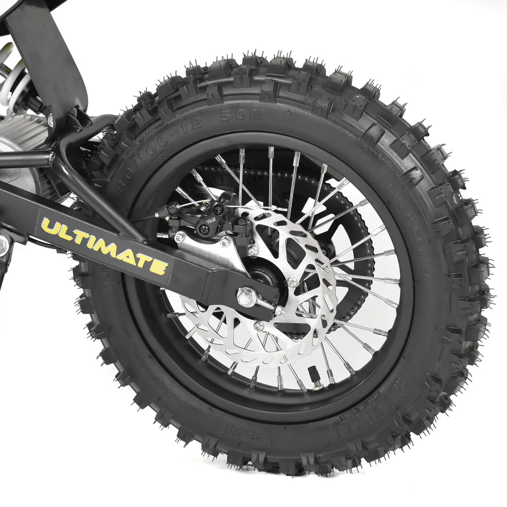 Motocicleta electrica pentru copii Kinderauto Motobike 35 1500W 48V roti 14/12, culoare verde [2]