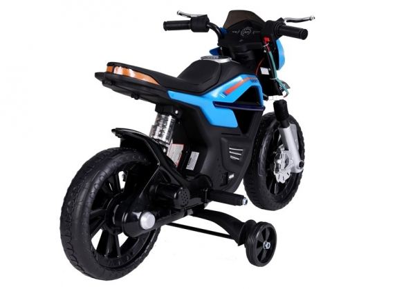 Motocicleta electrica pentru copii, motor 45W, albastra [2]
