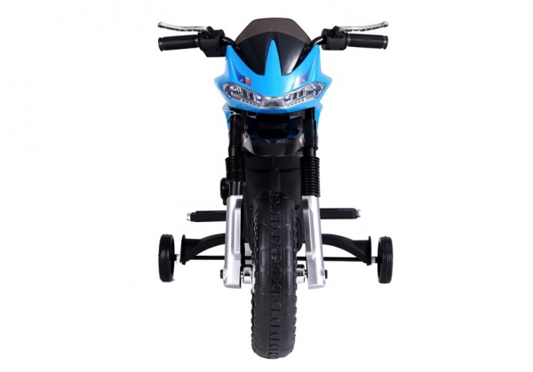 Motocicleta electrica pentru copii, motor 45W, albastra [7]