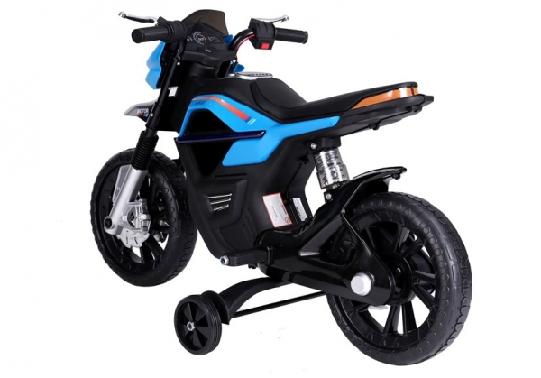 Motocicleta electrica pentru copii, motor 45W, albastra [6]