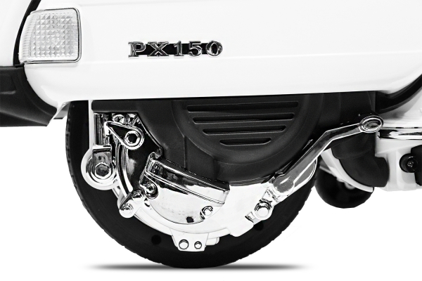 Scuter electric pentru copii Piaggio PX150 70W 12V PREMIUM #Albastru [3]