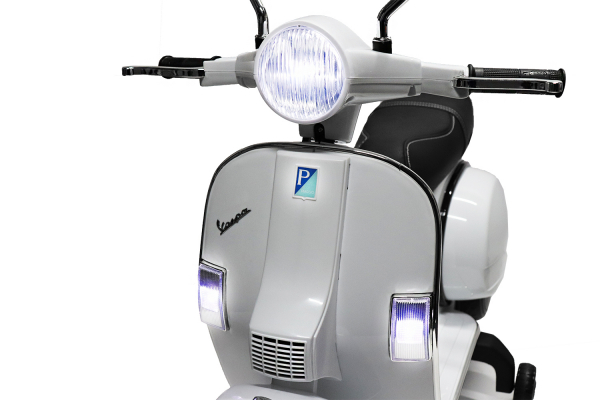 Scuter electric pentru copii Piaggio PX150 70W 12V PREMIUM #Albastru [7]