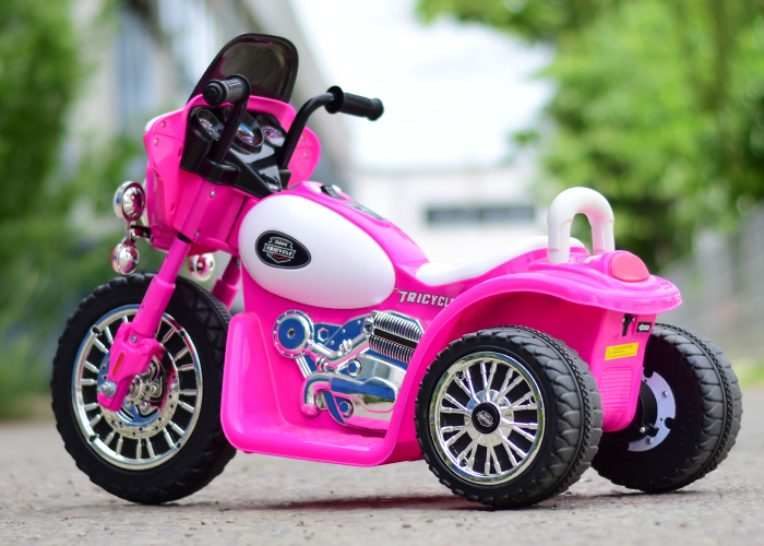 Motocicleta electrica pentru copii, POLICE JT568 35W STANDARD #Roz [6]