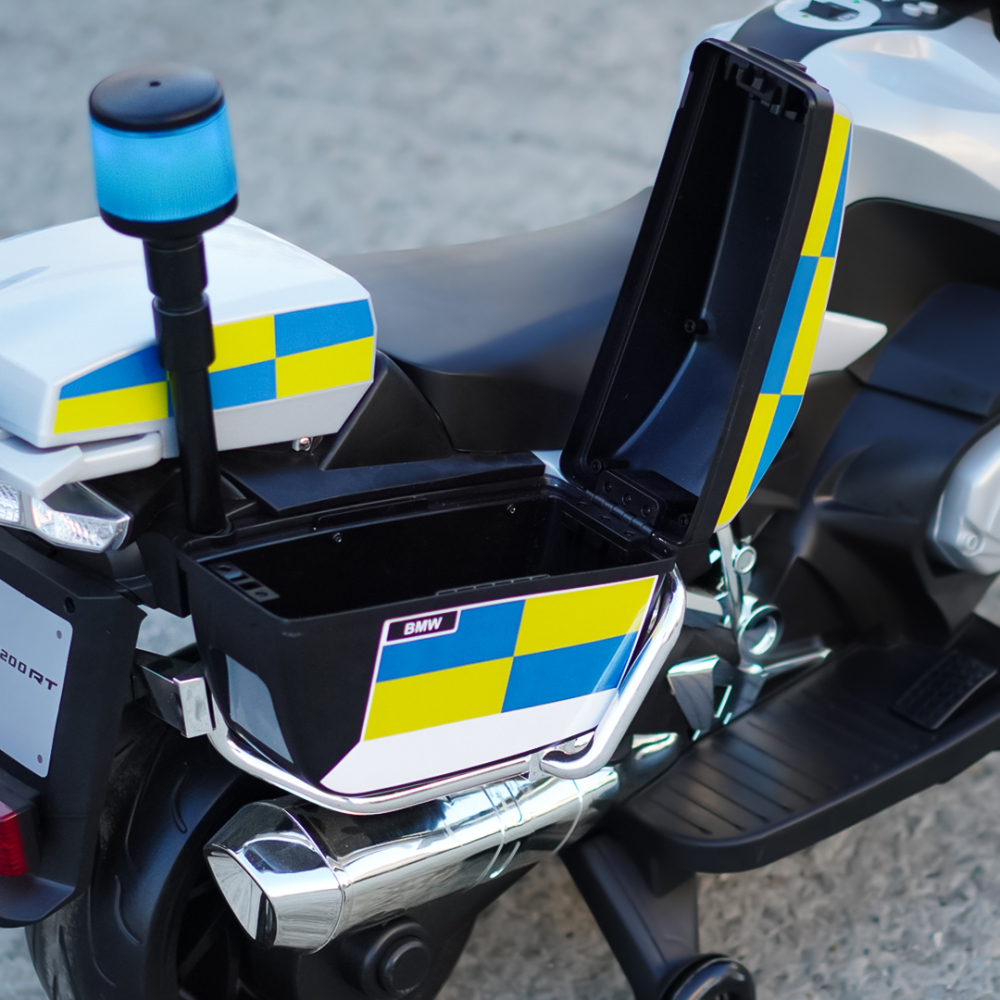 Motocicleta electrica pentru copii politisti BMW R1200RT CU ROTI MOI #Police [12]