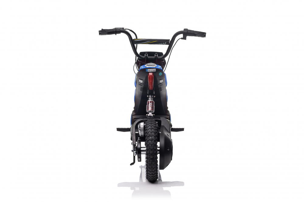 Motocicleta electrica pentru copii 5-10 ani, Kinderauto Enduro, 350W 24V, albastra [19]