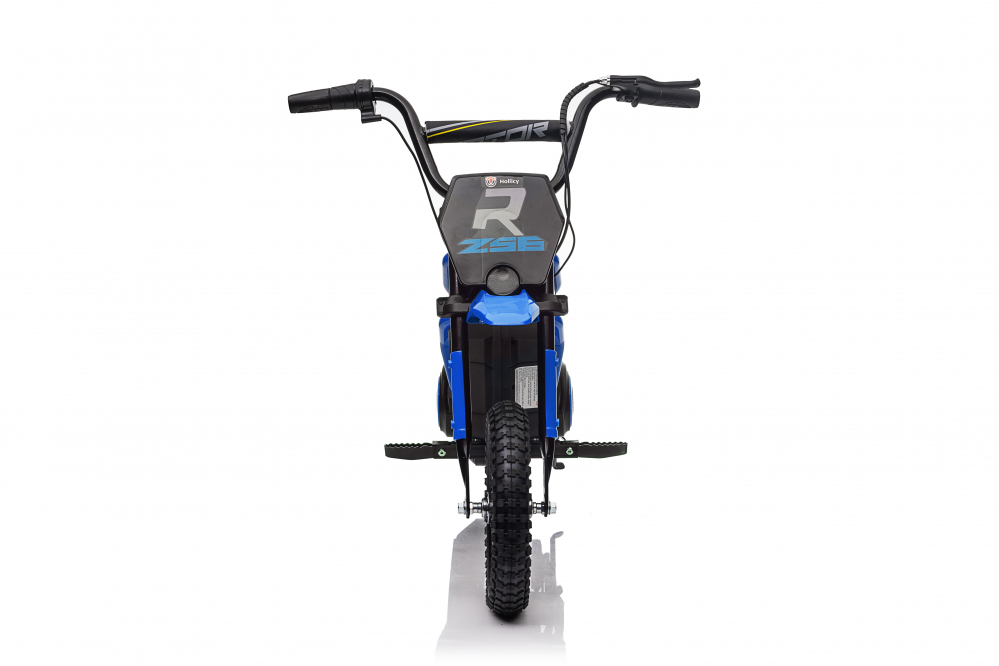 Motocicleta electrica pentru copii 5-10 ani, Kinderauto Enduro, 350W 24V, albastra [13]
