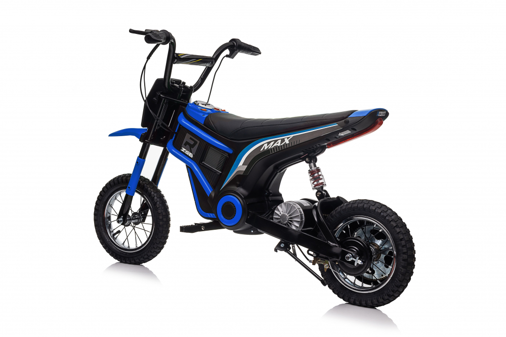 Motocicleta electrica pentru copii 5-10 ani, Kinderauto Enduro, 350W 24V, albastra [17]