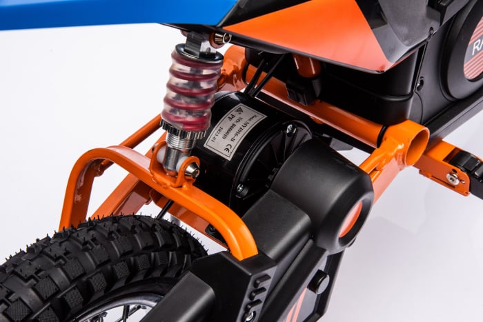 Motocicleta electrica pentru copil 4-9 ani, Kinderauto Enduro 250W 24V, culoare Albastru [36]