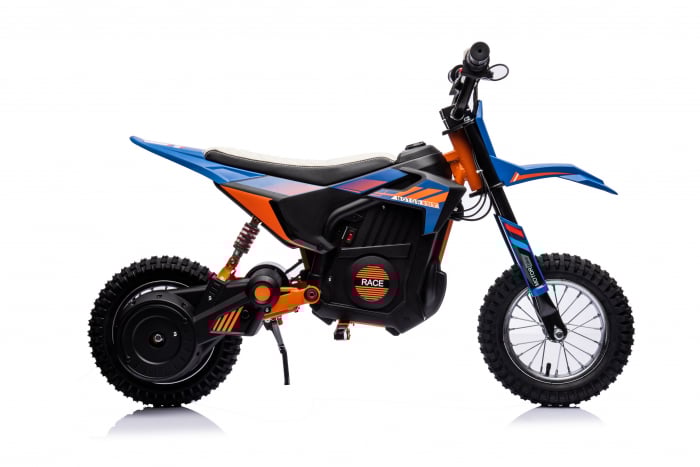 Motocicleta electrica pentru copil 4-9 ani, Kinderauto Enduro 250W 24V, culoare Albastru [25]