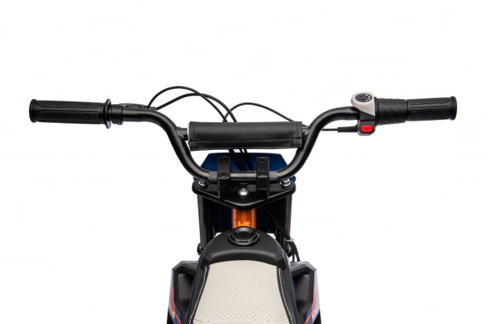 Motocicleta electrica pentru copil 4-9 ani, Kinderauto Enduro 250W 24V, culoare Albastru [39]
