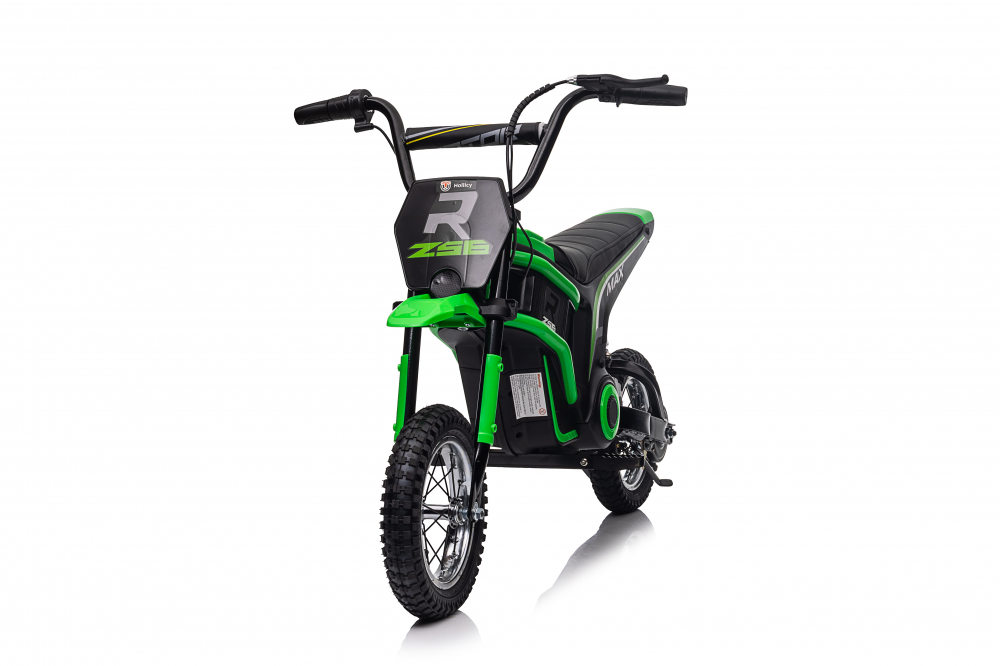 Motocicleta electrica pentru copii 5-10 ani, Kinderauto Enduro, Premium 350W, 24V, culoare verde [3]