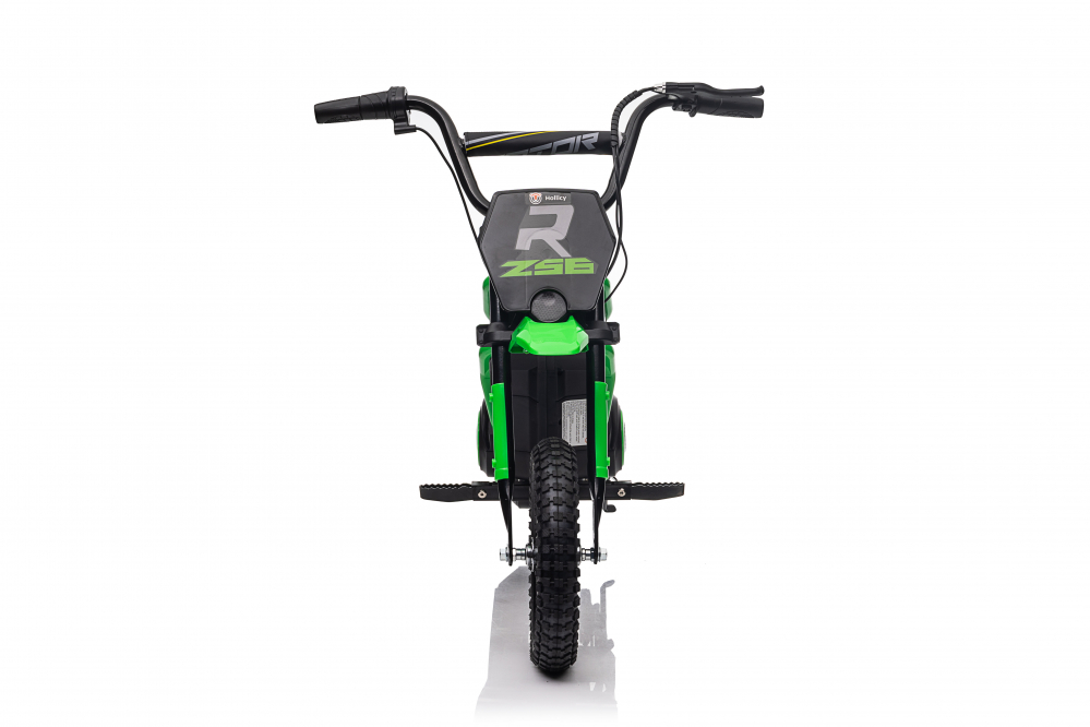 Motocicleta electrica pentru copii 5-10 ani, Kinderauto Enduro, Premium 350W, 24V, culoare verde [2]