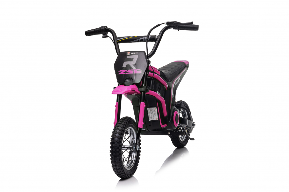 Motocicleta electrica pentru copii, Kinderauto Enduro, 5-10 ani, 350W, 24V, roz [3]