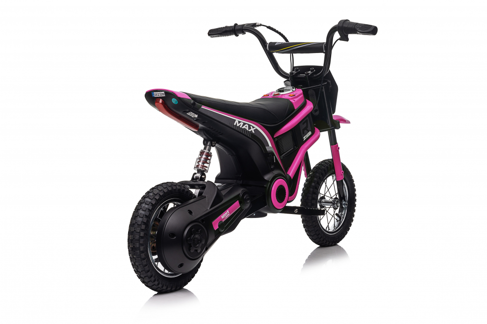 Motocicleta electrica pentru copii, Kinderauto Enduro, 5-10 ani, 350W, 24V, roz [10]