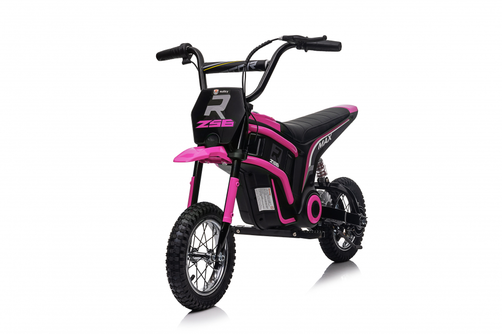 Motocicleta electrica pentru copii, Kinderauto Enduro, 5-10 ani, 350W, 24V, roz [4]