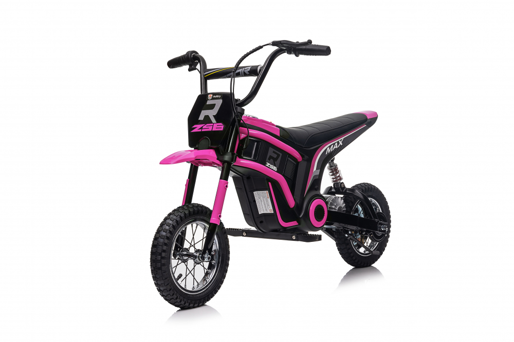 Motocicleta electrica pentru copii, Kinderauto Enduro, 5-10 ani, 350W, 24V, roz [5]