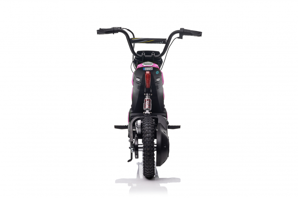 Motocicleta electrica pentru copii, Kinderauto Enduro, 5-10 ani, 350W, 24V, roz [9]