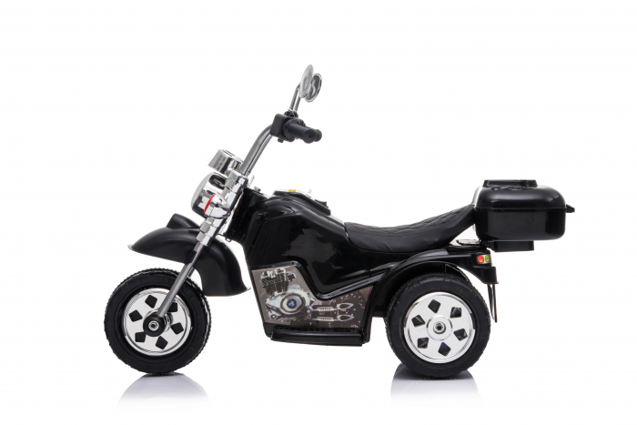 Motocicleta electrica pentru copii Kinderauto BJ777 35W 6V culoare neagra [5]