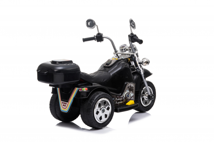 Motocicleta electrica pentru copii Kinderauto BJ777 35W 6V culoare neagra [8]