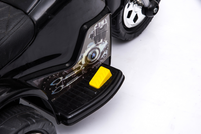 Motocicleta electrica pentru copii Kinderauto BJ777 35W 6V culoare neagra [11]