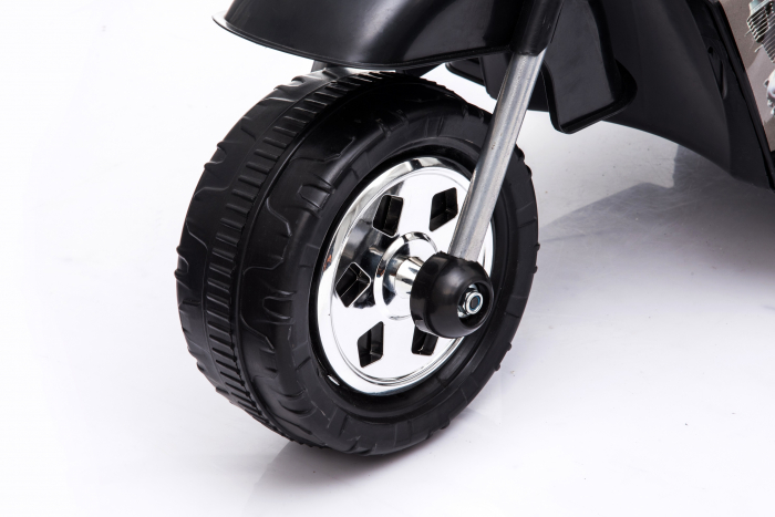 Motocicleta electrica pentru copii Kinderauto BJ777 35W 6V culoare neagra [10]