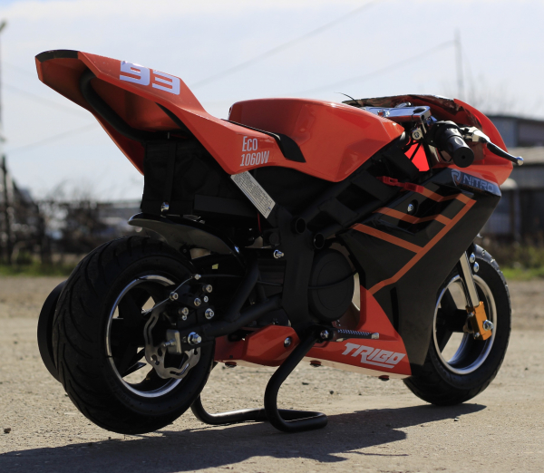 Motocicleta electrica Pocket Bike NITRO Eco TRIBO 1060W 36V #Orange [5]