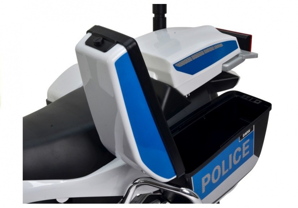 Motocicleta electrica POLICE BMW R1200 CU ROTI MOI #Alb [5]