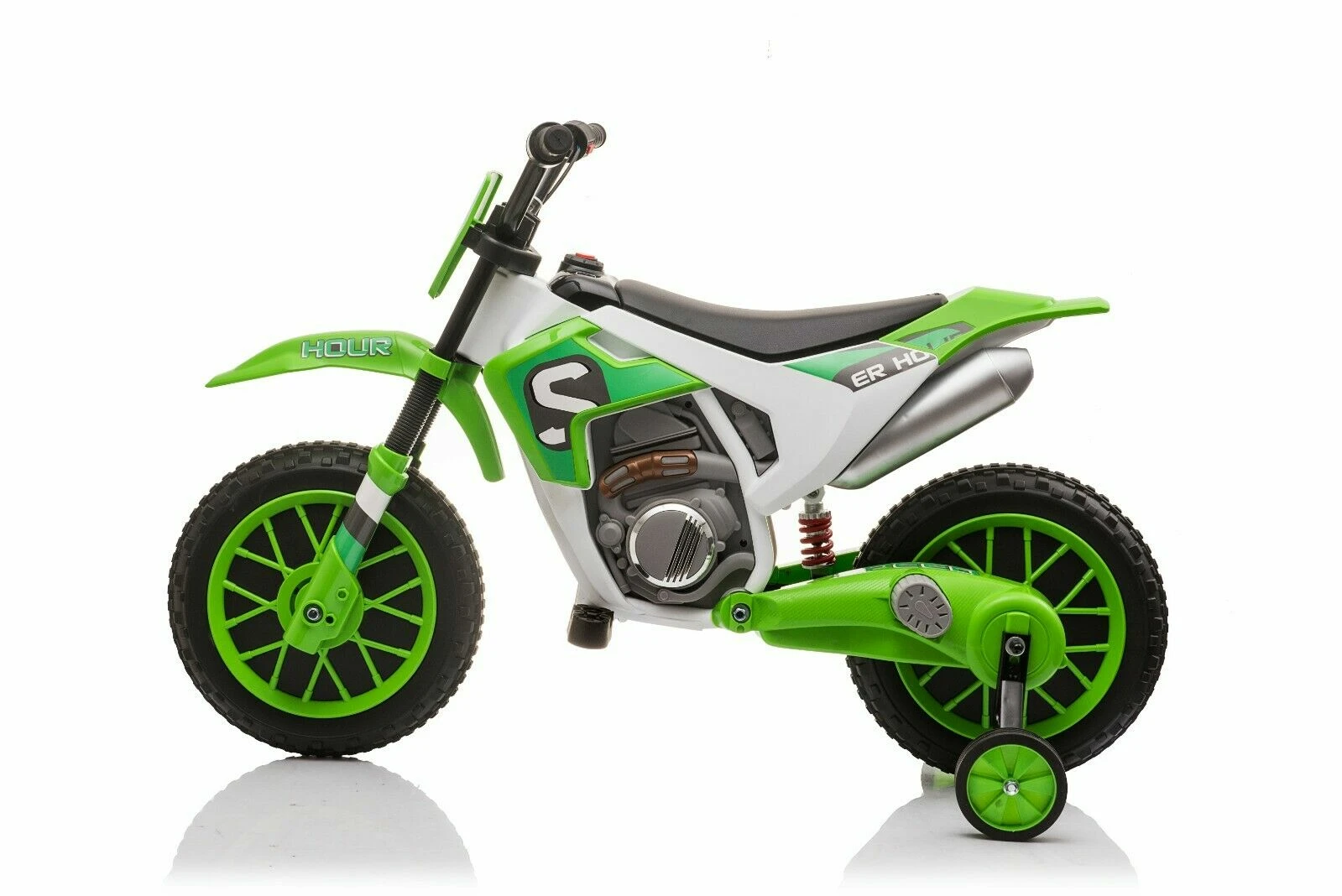 Motocicleta electrica pentru copii Kinderauto BJH022 70W 12V, culoare Verde [18]