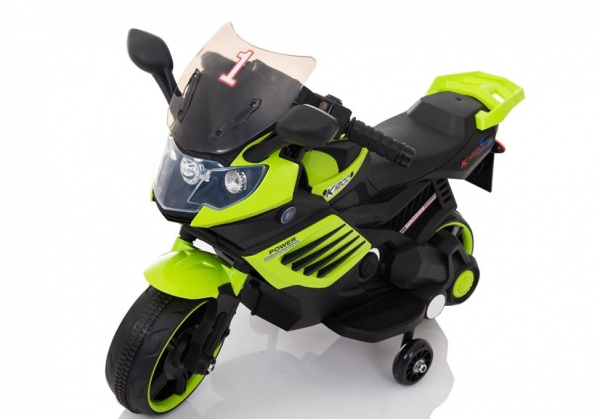 Motocicleta electrica pentru copii LQ158 20W STANDARD #Verde [2]