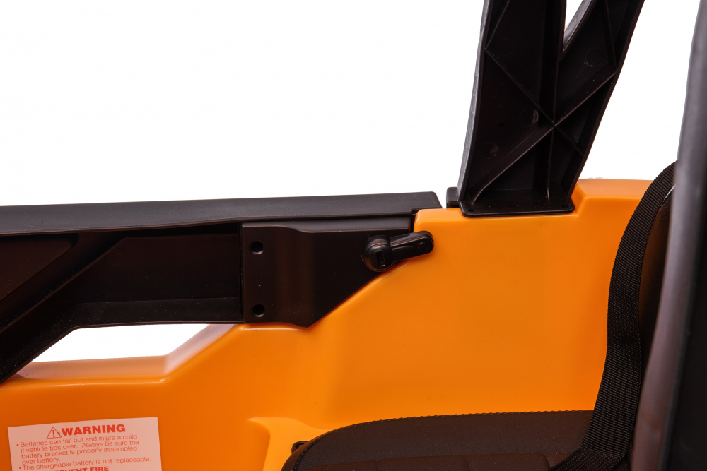 Motostivuitor electric pentru copii, licenta JCB 70W, 12V, echipat STANDARD, galben [35]