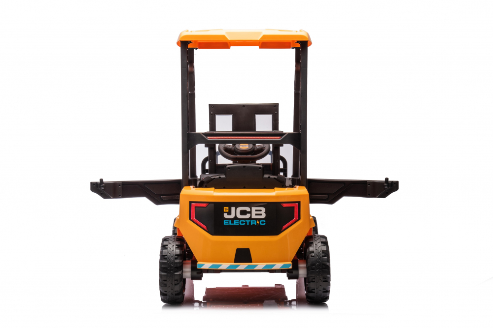 Motostivuitor electric pentru copii, licenta JCB 70W, 12V, echipat STANDARD, galben [27]