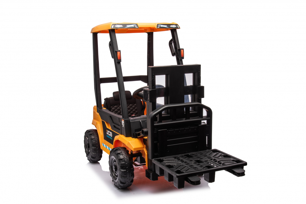 Motostivuitor electric pentru copii, licenta JCB 70W, 12V, echipat STANDARD, galben [37]