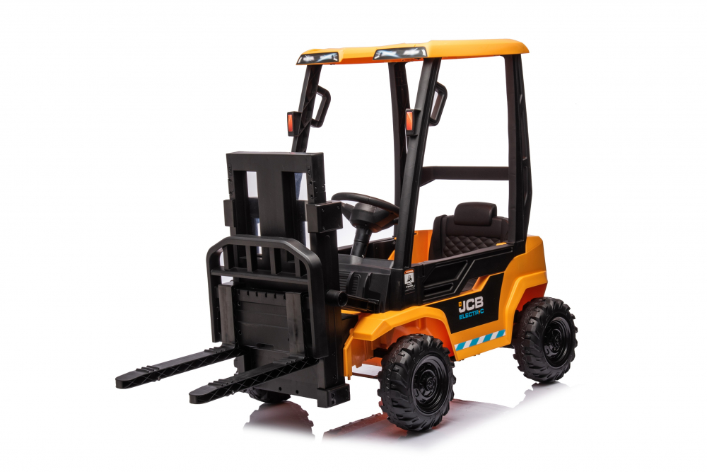 Motostivuitor electric pentru copii, licenta JCB 70W, 12V, echipat STANDARD, galben [41]