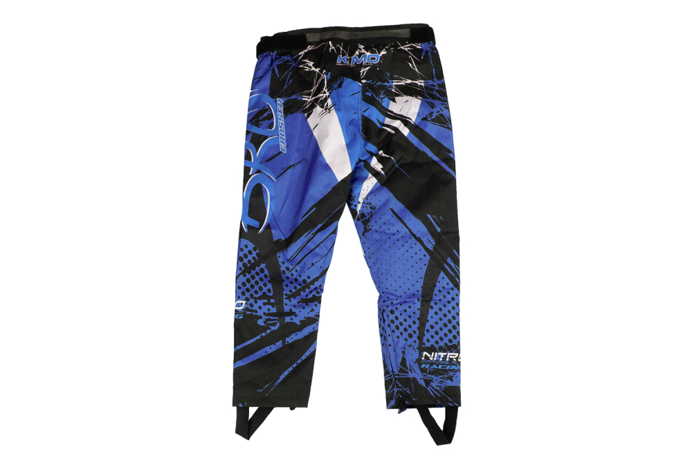 Pantaloni KIMO Kids BRO Motocross cu aparatori, ideal pentru copii pasionati de motocross, albastru [2]