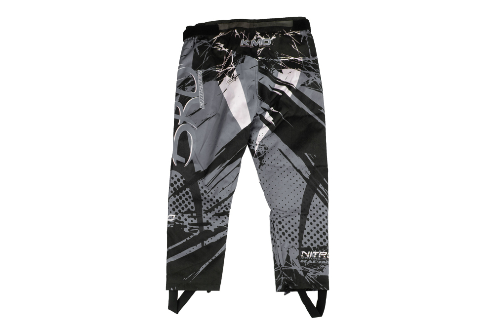 Pantaloni KIMO Kids BRO Motocross cu aparatori, ideal pentru copii pasionati de motocross, negru [2]