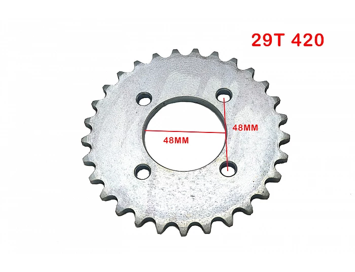 Pinion 29T 420  pentru Quad electric [2]