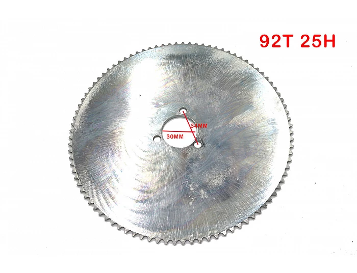 Pinion spate 92T 25h pentru Mini Electric Dirt Bike [2]