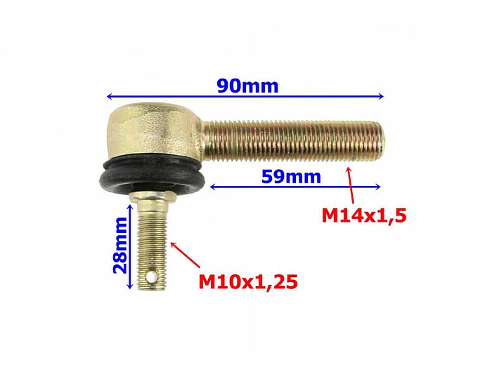 Pivot superir a bratului oscilant fata pentru 110cc, 125cc, Quad electric [2]