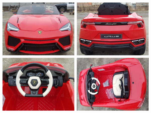 Masinuta electrica copii 2-6 ani Lamborghini Urus, rosu [8]