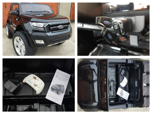 Masinuta electrica copii Ford Ranger WildTrack, negru [8]