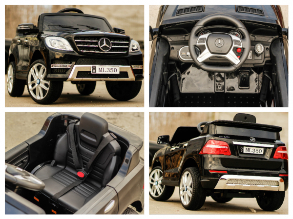 Mercedes electric ML350 negru pentru copii, 2 x 25W [9]