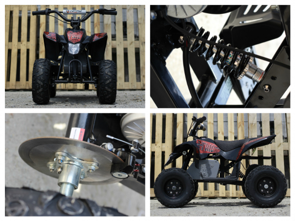 Mini ATV electric Pentru copii NITRO Eco Trio Quad 350W 24V #Rosu [9]