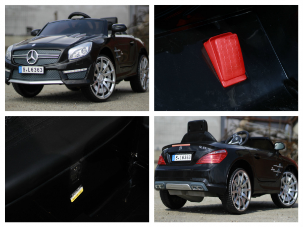 Masinuta electrica copii Mercedes SL63 AMG neagra [9]
