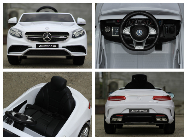 Masinuta electrica pentru copii 2-6 ani, Mercedes S63 [7]