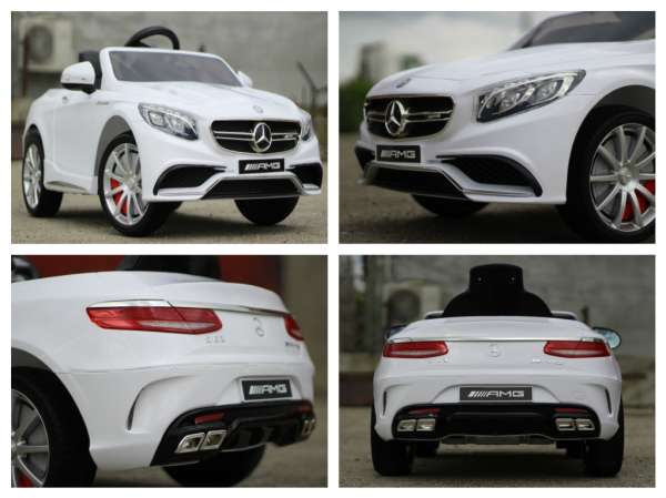Masinuta electrica pentru copii 2-6 ani, Mercedes S63 [8]